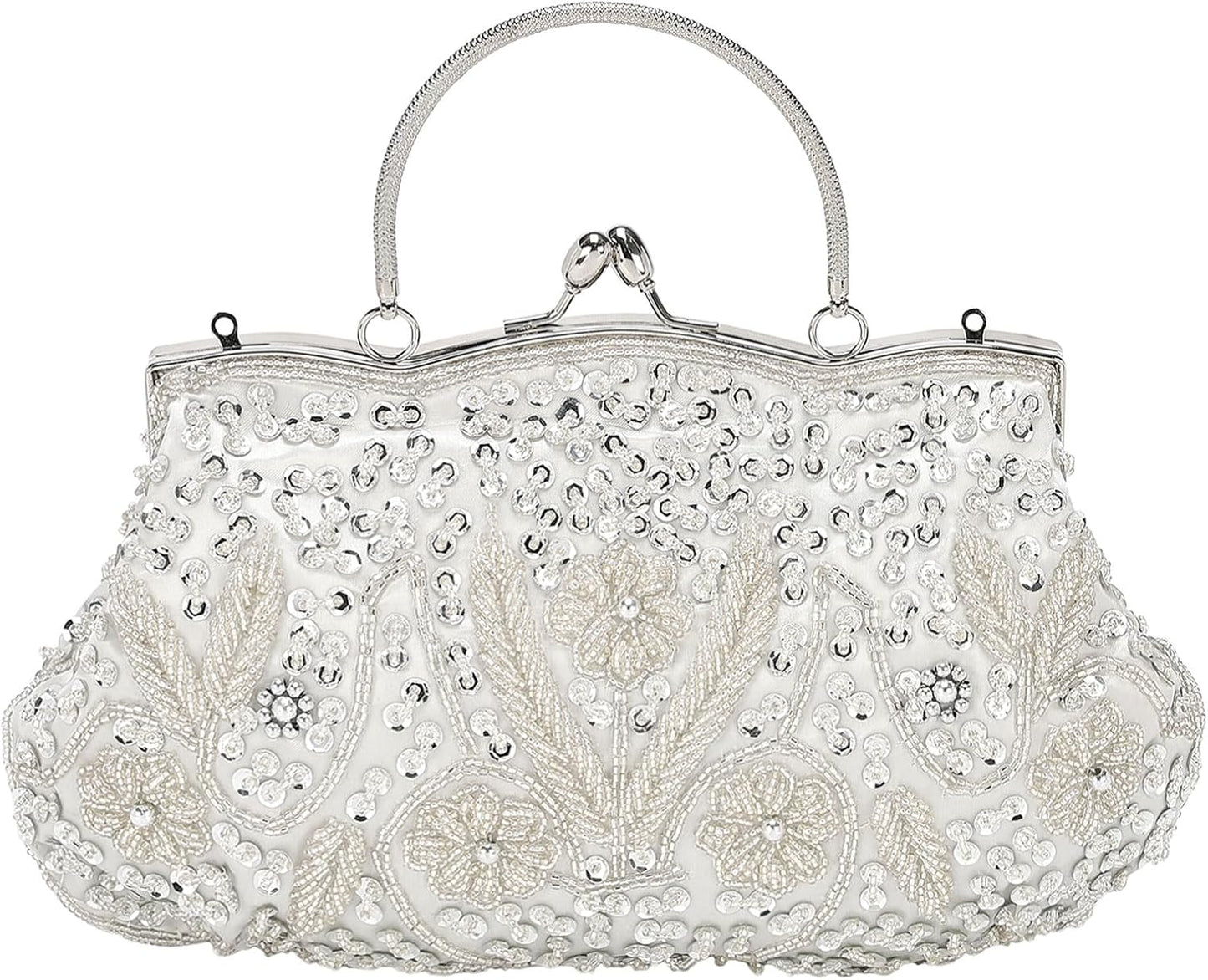 DTGN Clutch Purse Evening Clutch Bag Handbag Cross Body Bag Wallet for Women Formal Wedding Club Party
