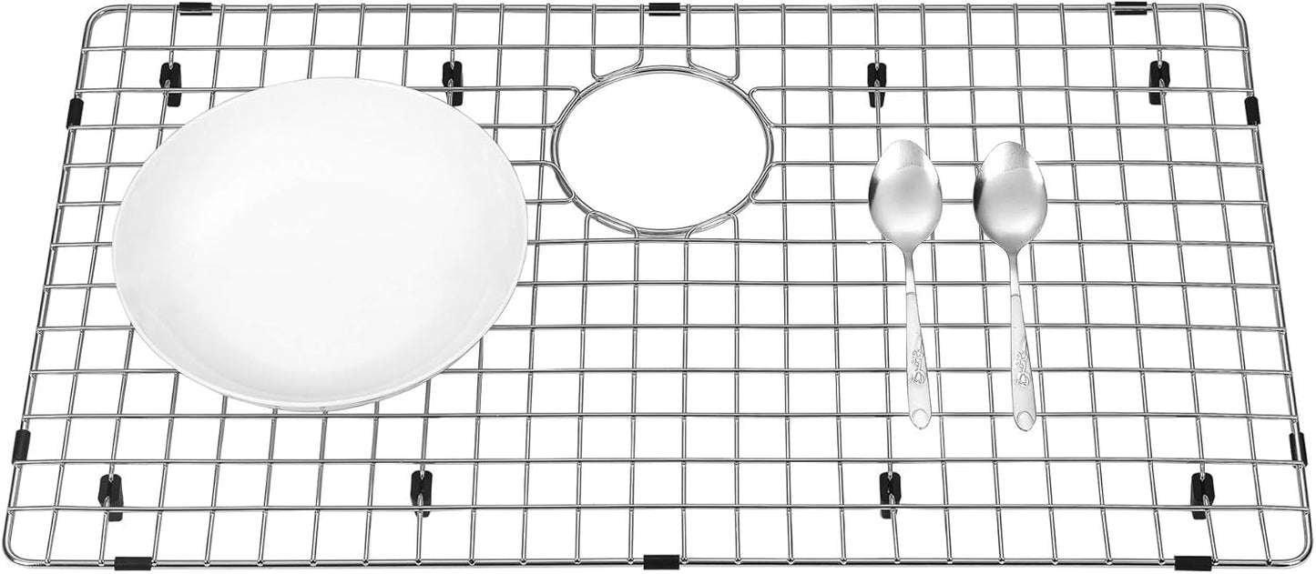 Yutong Kitchen Stainless Steel Sink Bottom Grid with Small Rounded Corner (27.5" x 15.5")
