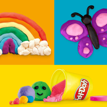 Play-Doh 24-Pack of Colors, Frustration-Free Packaging