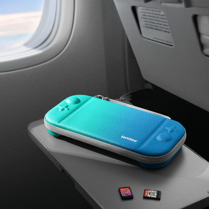 tomtoc Slim Carrying Case for Nintendo Switch 2 Model 2025, Odorless Felt Protective Hard Shell with 12 Game Card Slots, Portable Travel Storage Case with Original Patent and Military Grade Protection