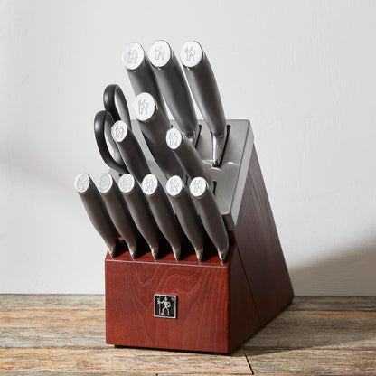 HENCKELS Modernist 14-Piece Self Sharpening Kitchen Knife Block Set