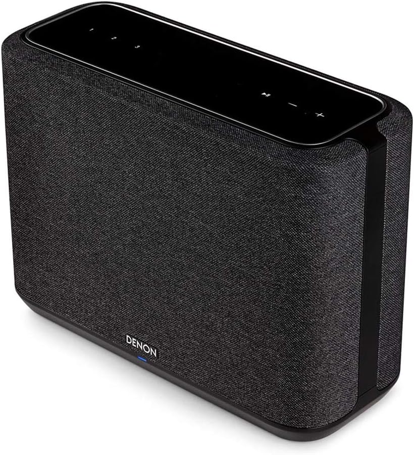Denon Home 150 NV Wireless Speaker (Black), 1" Tweeter, 3.5" Woofer, Home Speaker with HEOS Built-in, AirPlay 2, and Bluetooth, Multi-Room Streaming, Simple Setup, Compact Design