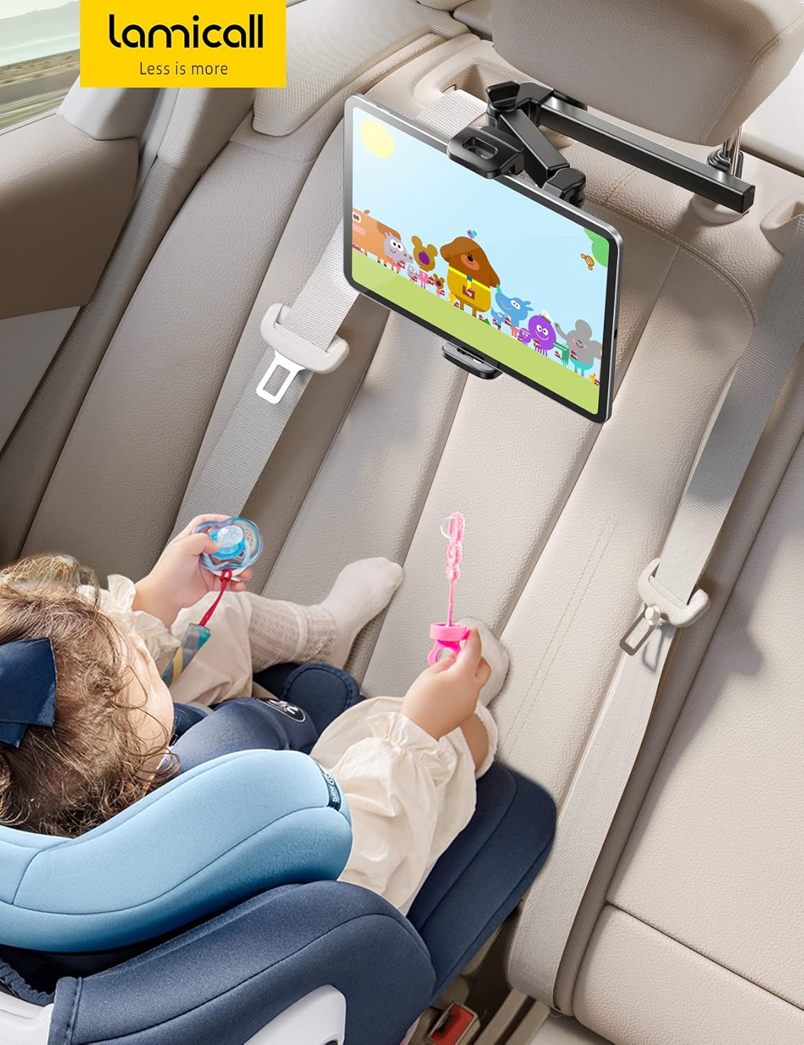 Purilite Select Car Headrest Tablet Holder