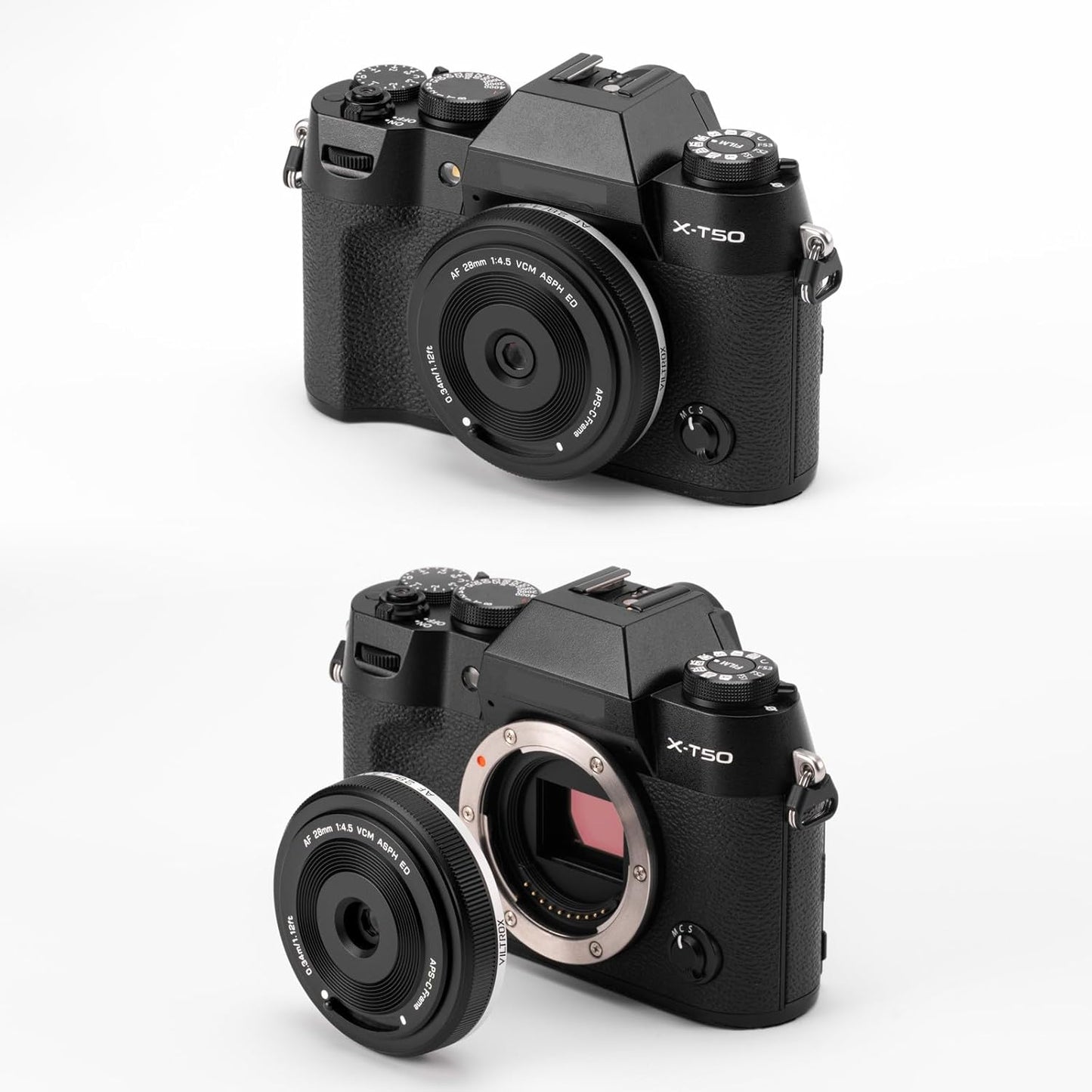 VILTROX 28mm F4.5 XF Pancake APS-C for Fuji XF, Auto Focus Wide Angle Prime Lens for Fujifilm Fuji X-Mount X-Pro2 X-Pro3 X-S10 X-T20 X-T30 XT30II X-T200 X-H2 X-H2S X-T5 X-S20 X-T50 X-M5 X-E2S