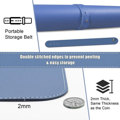 Purilite Select Dual-Sided Desk Pad