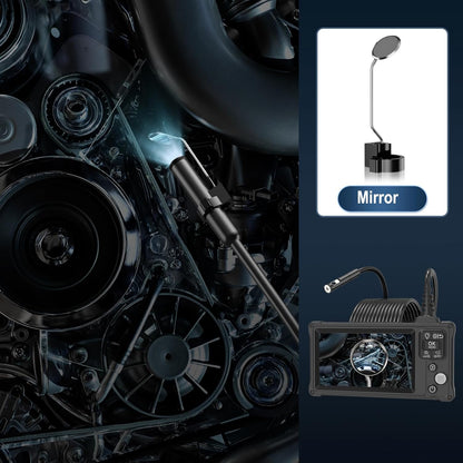 Endoscope Camera with Light, Ennovor 1920P HD, Endoscope Inspection with 8 Adjustable LED Lights, Borescope with Flexible Rigid Snake Camera, IP67 Waterproof and No WiFi Required, for Android iOS