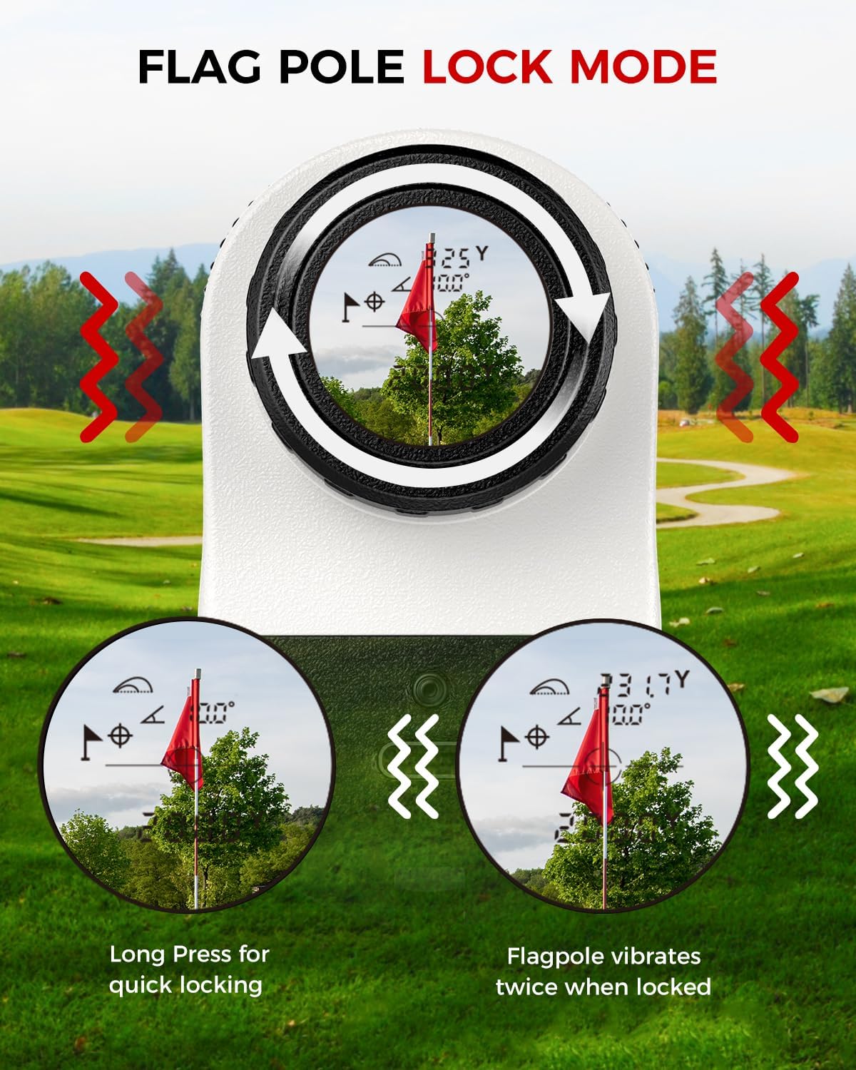 Purilite Select Rechargeable Golf Rangefinder