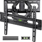 USX MOUNT UL Listed Full Motion TV Wall Mount for Most 32-70 inch TVs up to 110lbs, Wall Mount TV Bracket with Dual Swivel Articulating Arms, Max VESA 400x400mm and 16" Wood Studs, XMM021