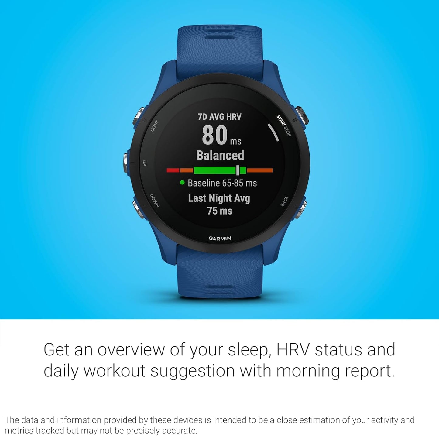Garmin Forerunner® 255 Music, GPS Running Smartwatch with Music, Advanced Insights, Long-Lasting Battery, Black, 46 MM