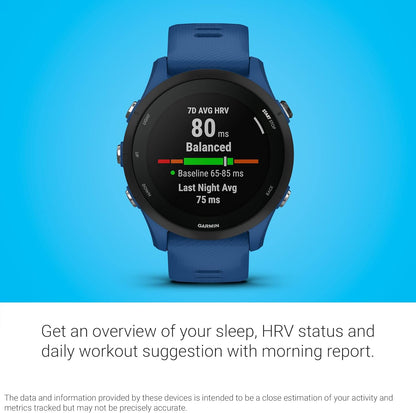 Garmin Forerunner® 255 Music, GPS Running Smartwatch with Music, Advanced Insights, Long-Lasting Battery, Black, 46 MM