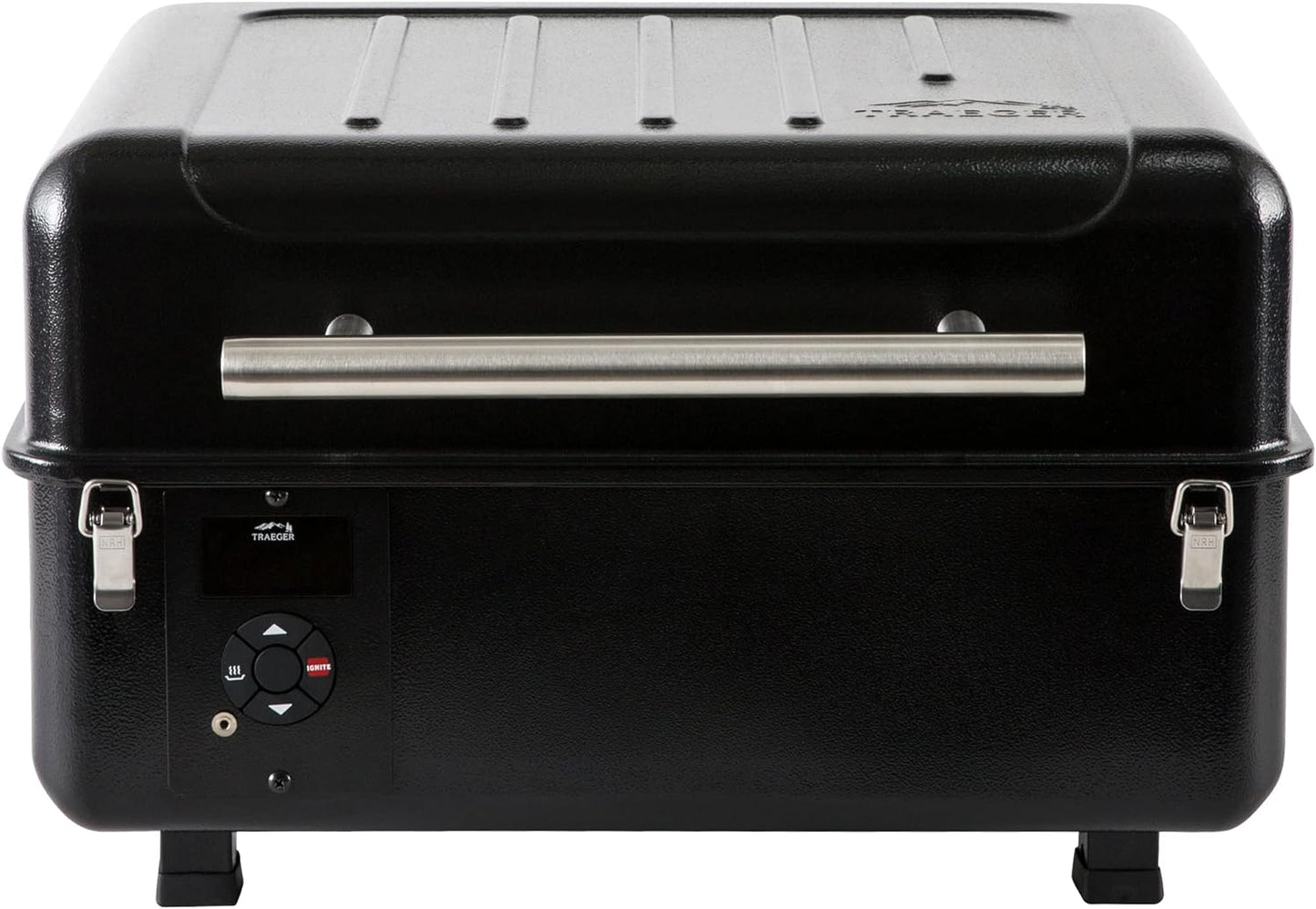 Traeger Grills Ranger Electric Wood Pellet Grill and Smoker, Black, 176 Square Inches Cook Area, 450 Degree Max Temperature, Meat Probe, 6 in 1 BBQ Grill with Included Griddle and Keep Warm Mode