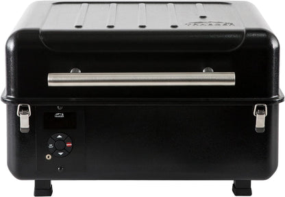 Traeger Grills Ranger Electric Wood Pellet Grill and Smoker, Black, 176 Square Inches Cook Area, 450 Degree Max Temperature, Meat Probe, 6 in 1 BBQ Grill with Included Griddle and Keep Warm Mode