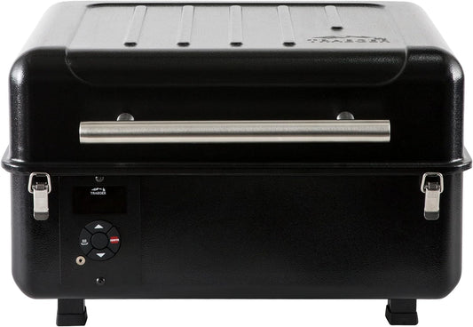 Traeger Grills Ranger Electric Wood Pellet Grill and Smoker, Black, 176 Square Inches Cook Area, 450 Degree Max Temperature, Meat Probe, 6 in 1 BBQ Grill with Included Griddle and Keep Warm Mode