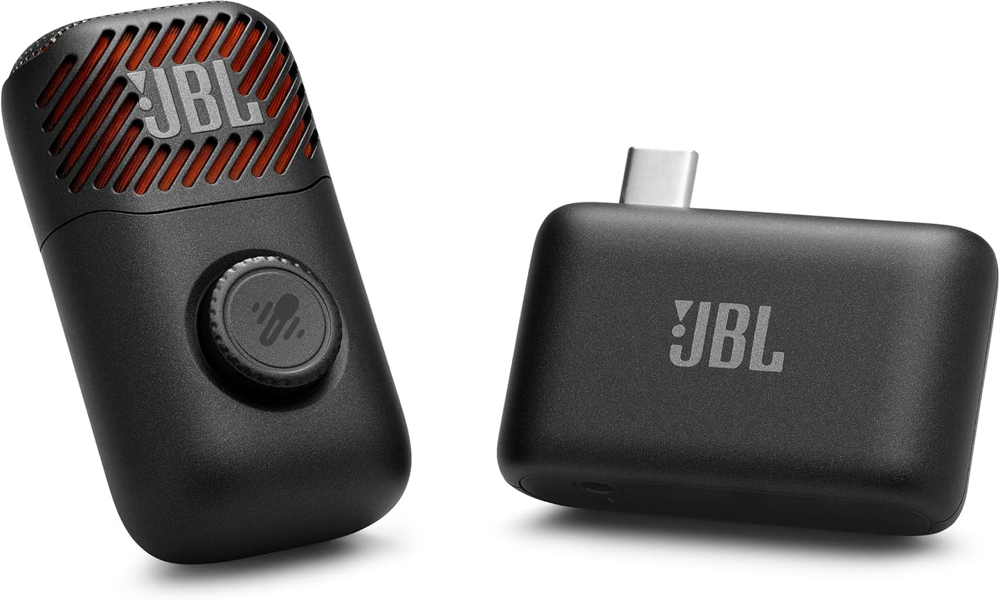 JBL Easysing Mic Mini - Portable AI-Powered Microphone with Real-time Vocal Removal - Black