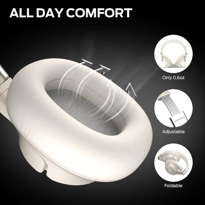 Monster Persona SE ANC Active Noise Cancelling Headphones, Bluetooth Headphones Over Ear with 60H Playtime, HiFi Stereo Audio, Deep Bass, Wireless Headphones for Home Office