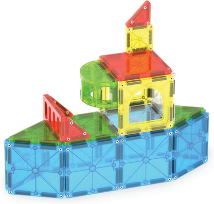 MAGNA-TILES� City Center 110-Piece Magnetic Construction Set, The Original Magnetic Building Brand