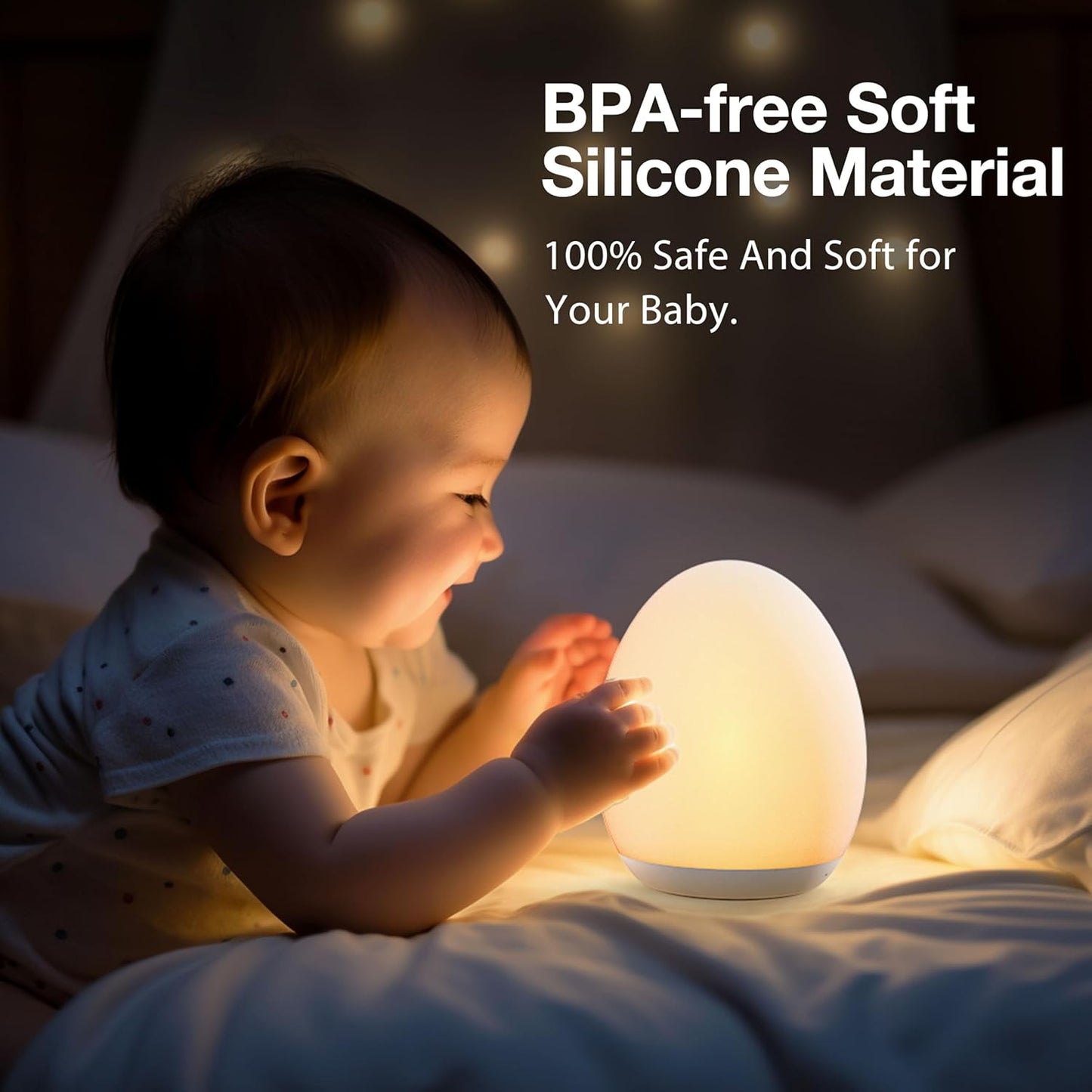 Purilite Select Touch LED Nursery Night Light