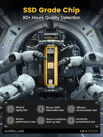 MOVE SPEED 2TB Thumb Drive 1000MB/s Read Write Speed,USB 3.2 Gen2+USB C Stick with Dual Ports, Portable SSD 3-Stage Push-Pull Design, Memory Stick for iPhone 15/16 Series/Mac/Android Phone etc.