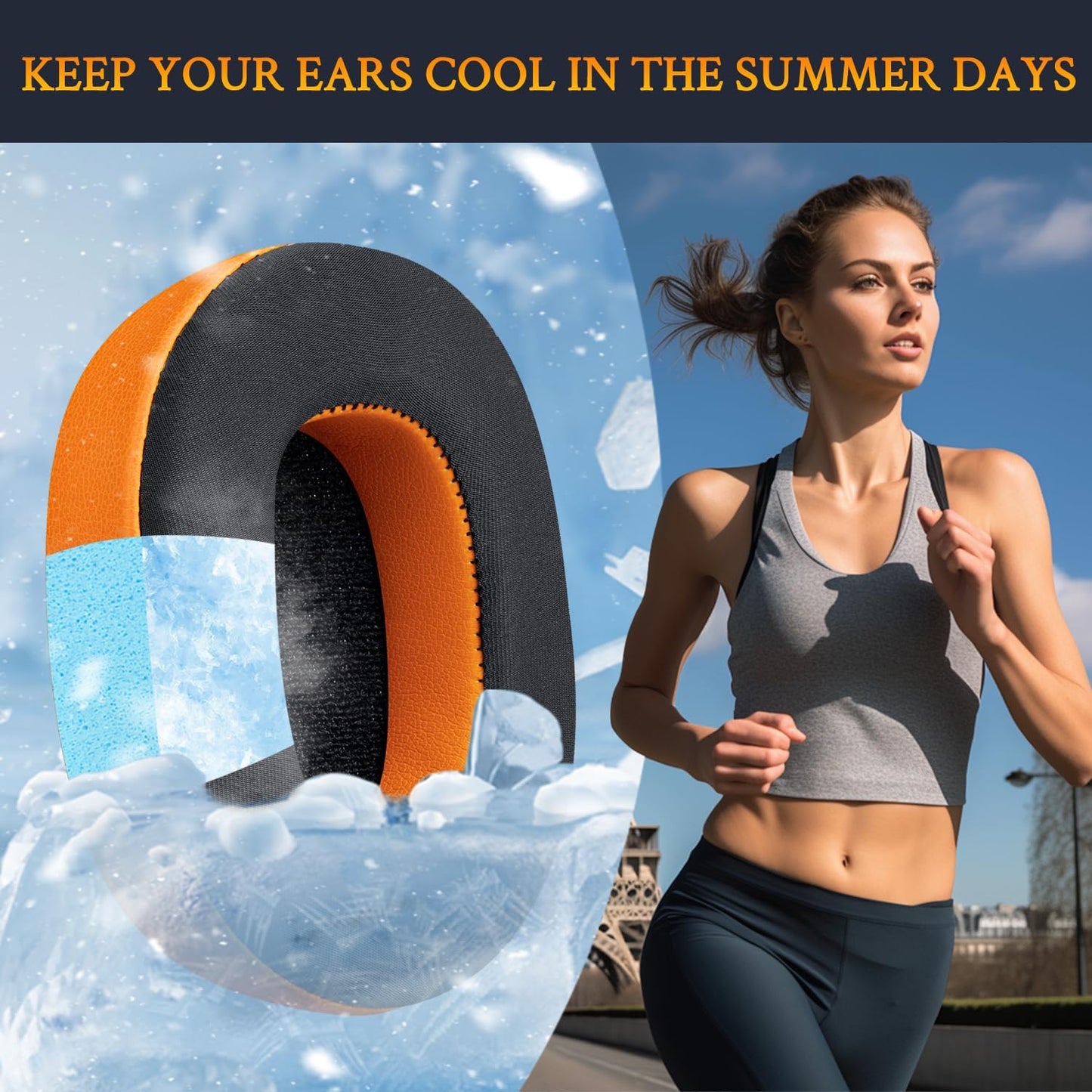 SOULWIT Replacement Earpads for Skullcandy Hesh 3/ANC/Evo & Crusher Wireless/ANC/Evo & Venue ANC Over-Ear Headphones, Ear Pads Cushions with Noise Isolation Foam - Hesh3 PL Black