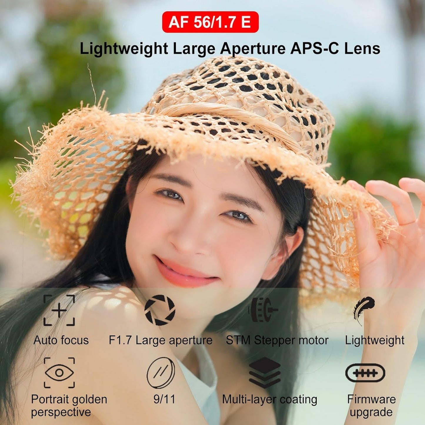 VILTROX 25mm f1.7 E, APS-C Lens for Sony E, Large Aperture STM Auto Focus Lens for Sony E-Mount A7C A7RII A7SII A7II A7RIII A7IV A7RIV A9 A1 ZVE1 A93 A6700 A6600 A6500 A6400 FX3 ZV-E10 FX30 ZV-E10II