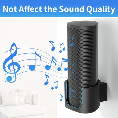 Sturdy Speaker Wall Mount for Sonos Roam 2, Roam SL - Space Saving Bracket Easy to Install, White