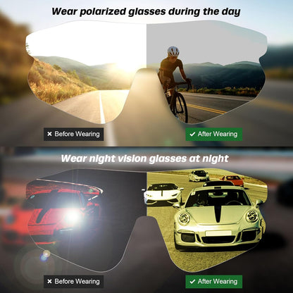 Odoland Polarized Cycling Glasses Sports Sunglasses,Interchangeable Lense,UV400 Baseball MTB Sports Glasses for Men Women