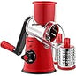 Purilite Select Rotary Cheese Grater with 3 Stainless Steel Blades
