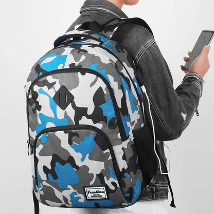 Backpack for Teen Girls,Boys School Backpack for Women with USB,College Backpack,Big Flower