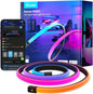 RGBIC Neon Rope Gaming Lights 10ft | Soft Diffused LED Strip with Music Sync and Smart App Control - PuriLite