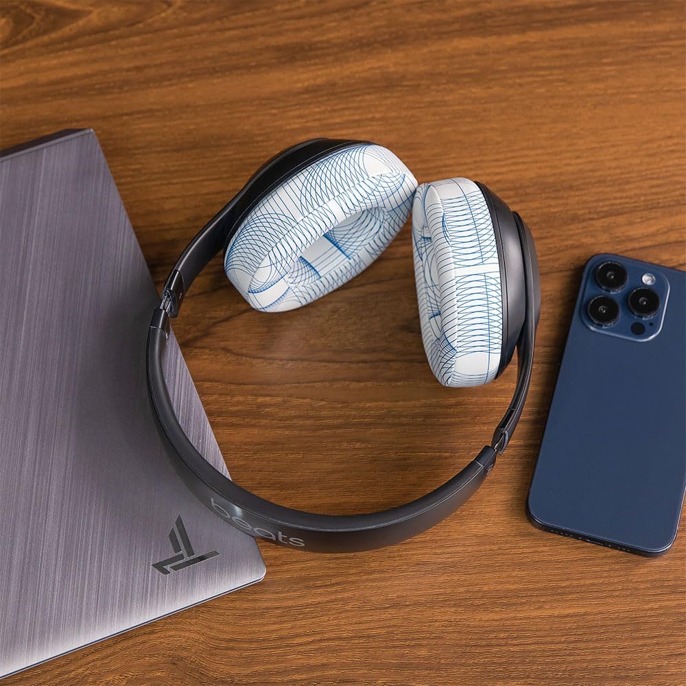 WC Wicked Cushions Replacement Ear Pads for Beats Studio 2 & 3 (B0501, B0500) Wired & Wireless | Does NOT Fit Beats Solo | Softer PU Leather, Enhanced Foam & Stronger Adhesive | Black