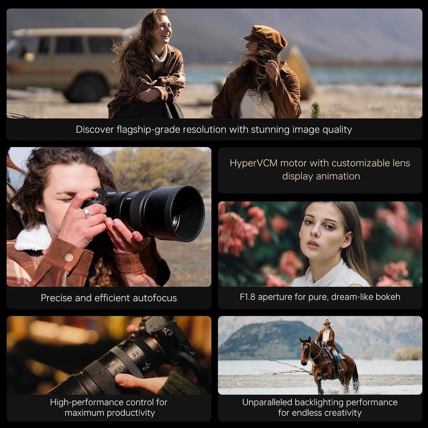 VILTROX 25mm f1.7 E, APS-C Lens for Sony E, Large Aperture STM Auto Focus Lens for Sony E-Mount A7C A7RII A7SII A7II A7RIII A7IV A7RIV A9 A1 ZVE1 A93 A6700 A6600 A6500 A6400 FX3 ZV-E10 FX30 ZV-E10II