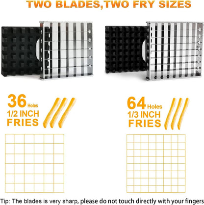 Purilite Select Stainless Steel French Fry Cutter