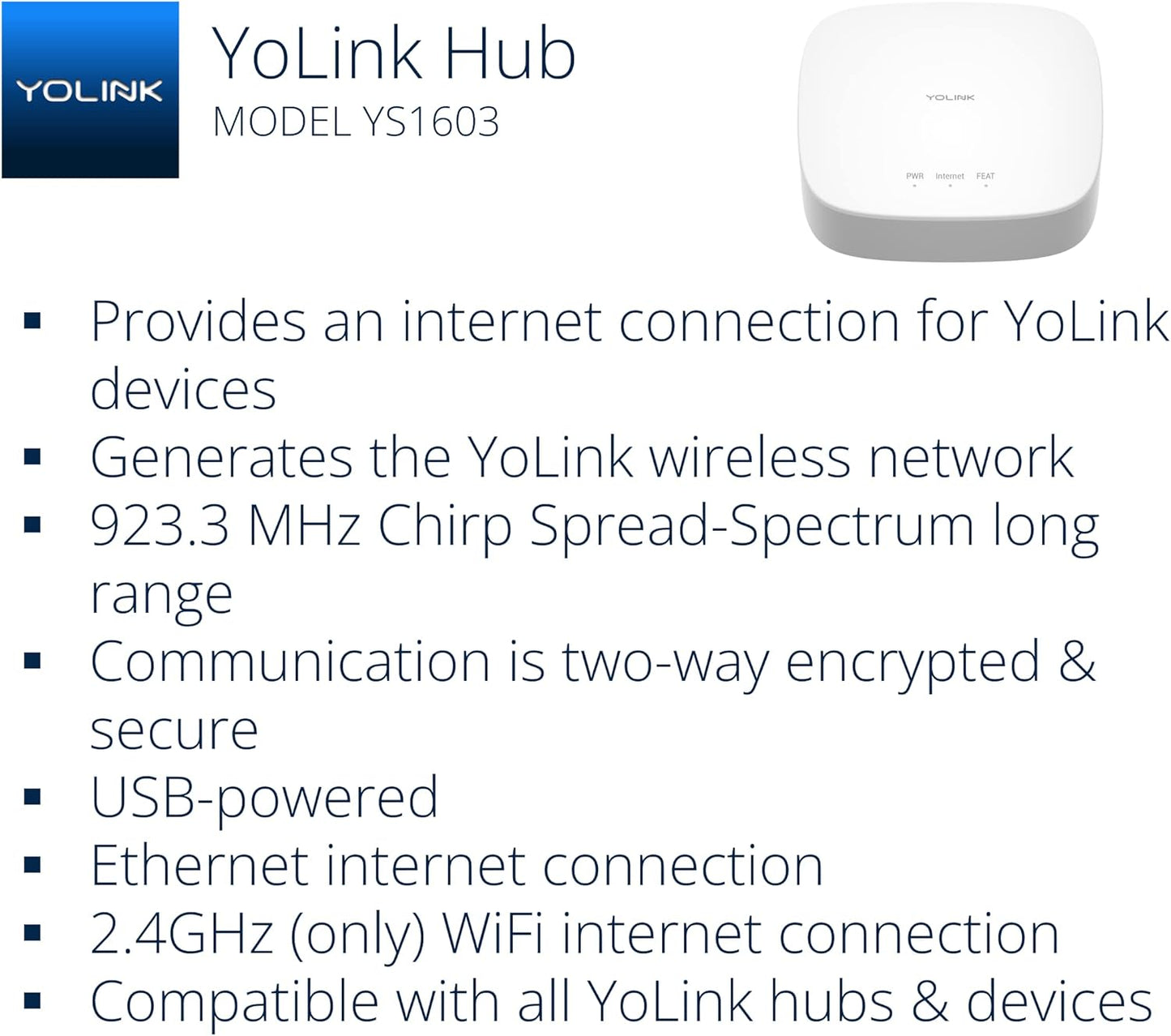 YoLink Smart Home Starter Kit: 4 Door/Window Sensors & Hub Kit, Compatible with Alexa, IFTTT, App for Remote Monitoring, Control and Alerts, Door Still Open (Door Left Open) Alerts