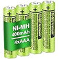 6 Pack BK-40AAABU Ni-MH AAA Rechargeable Battery for Panasonic,1.2v 400mah Rechargeable AAA Batteries Panasonic Cordless Phones, Electronics,Remote Controls