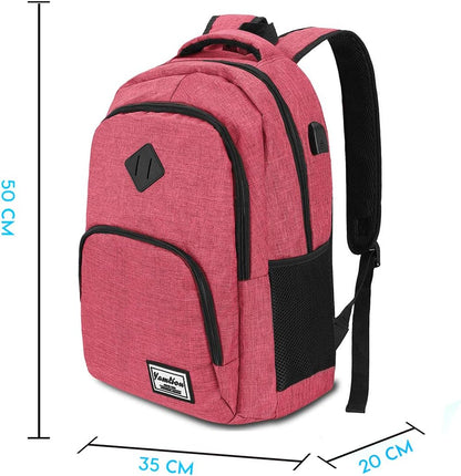 Backpack for Teen Girls,Boys School Backpack for Women with USB,College Backpack,Big Flower