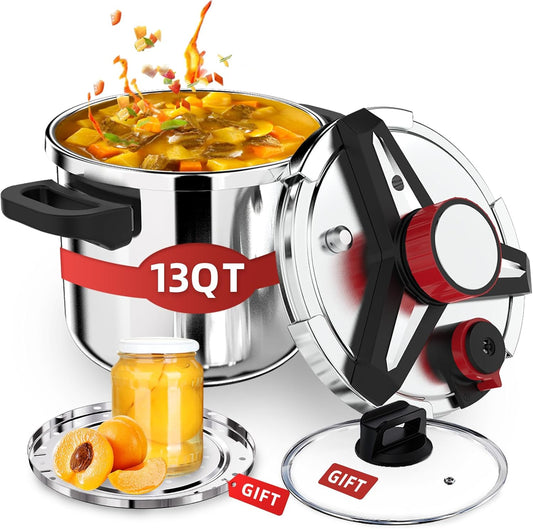 Purilite Select 3-in-1 304 Stainless Steel Pressure Cooker