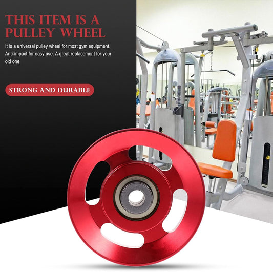 BESPORTBLE 2pcs Household Muscle LAT Biceps Trainer Equipment Degree Cable Accessory Aluminum Pulling Durable Shoulder Back Arm Alloy Machine Pull Practical Gym Pulley System Metal