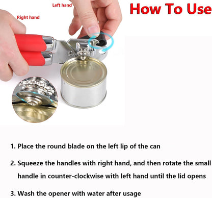 Left Handed Scissors, Kitchen Shears and Can Opener, Peeler Set (4 in 1) | Lefty Tools Utensils， for Left Hand People/Adults， Kitchen Poultry Shears