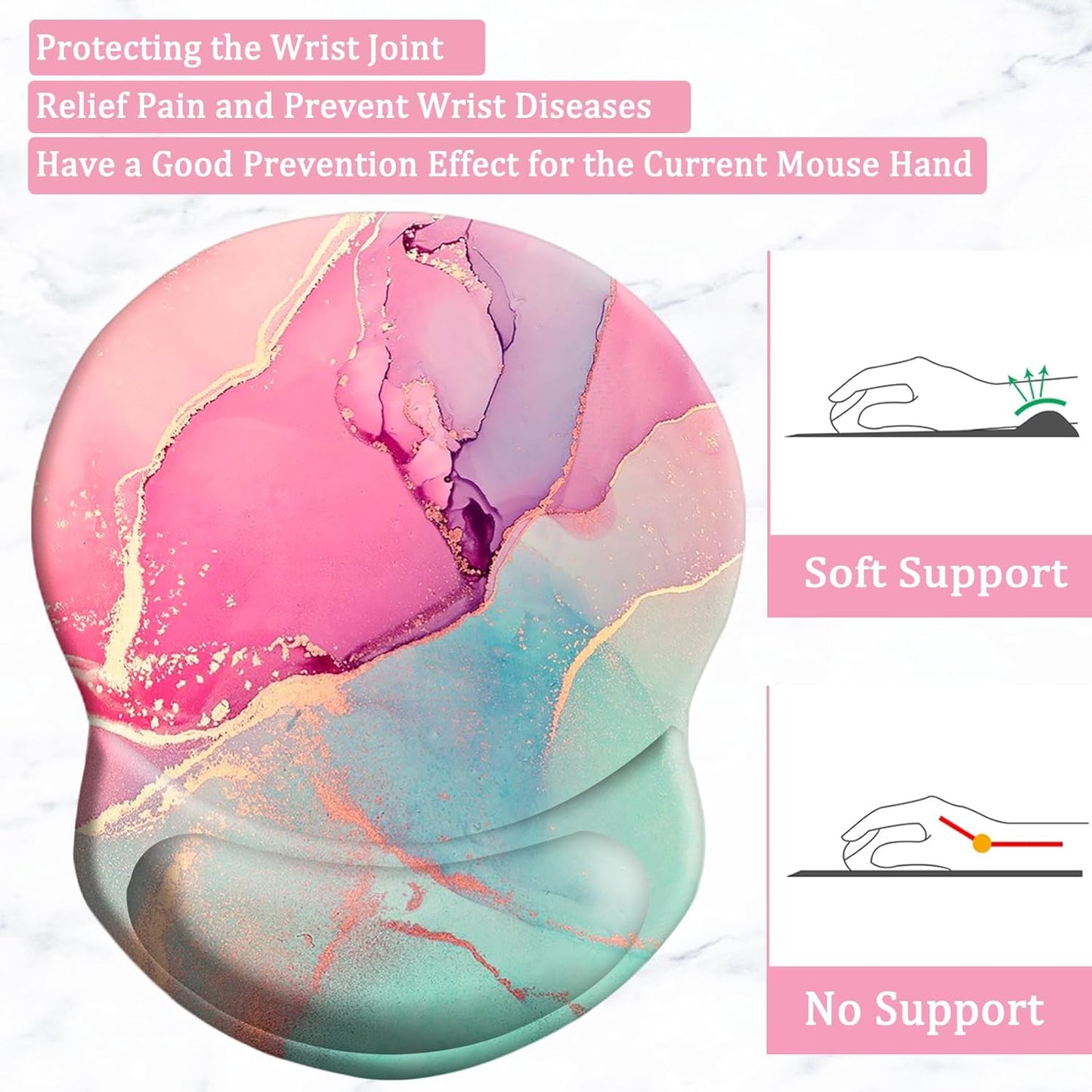 Purilite Select Ergonomic Mouse Pad