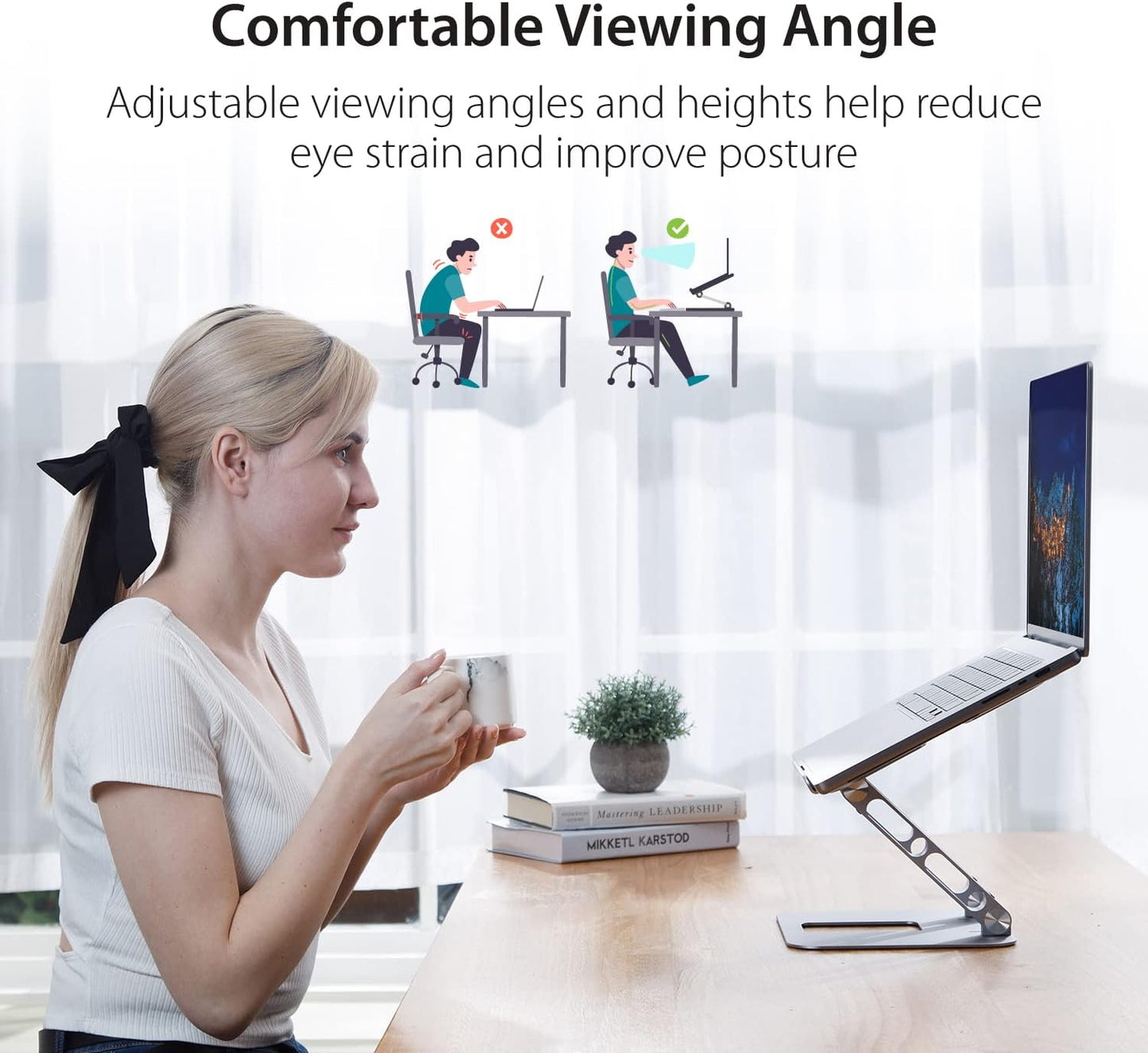 Purilite Select Multi-Angle Aluminum Laptop Stand