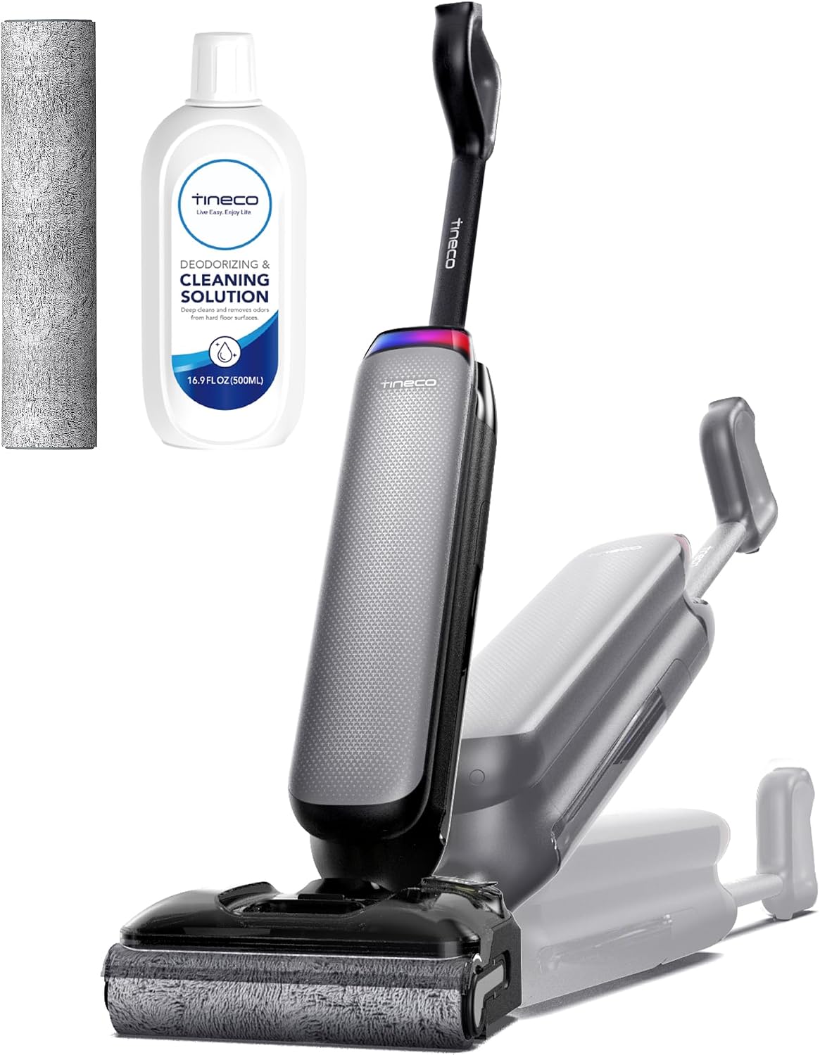 Tineco Floor One S7 Artist Wet Dry Vacuum Cleaner, 22kPa Suction, iLoop Smart Sensor, DualBlock Anti-Tangle Design, 185℉ Flashdry, 50 Min Runtime, Dual-Edge Cleaning, 180° Lay-Flat