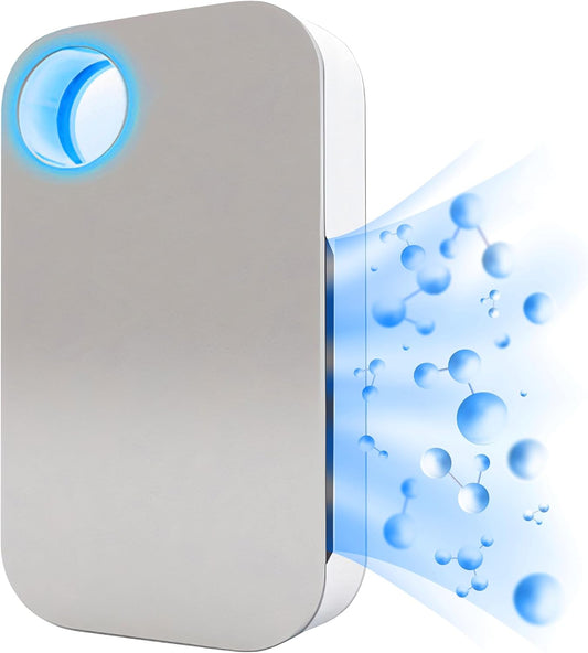 Air Purifier Plug In - Mini Negative Ion Generator- Filterless Mobile Ionizer Airs Cleaning - Ionizer Purifier Plug In Home, Office, Allergies, Pets, Smokers - Portable Air Purifiers - Air Cleaners
