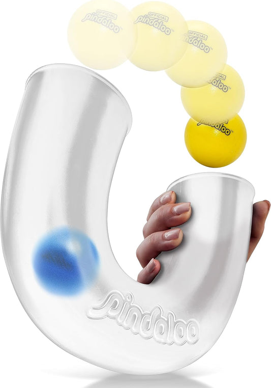 Pindaloo Juggling Skill Toy – 2-Ball Toss and Catch Game for Hand-Eye Coordination, Motor Skill Development, and Active Family Fun