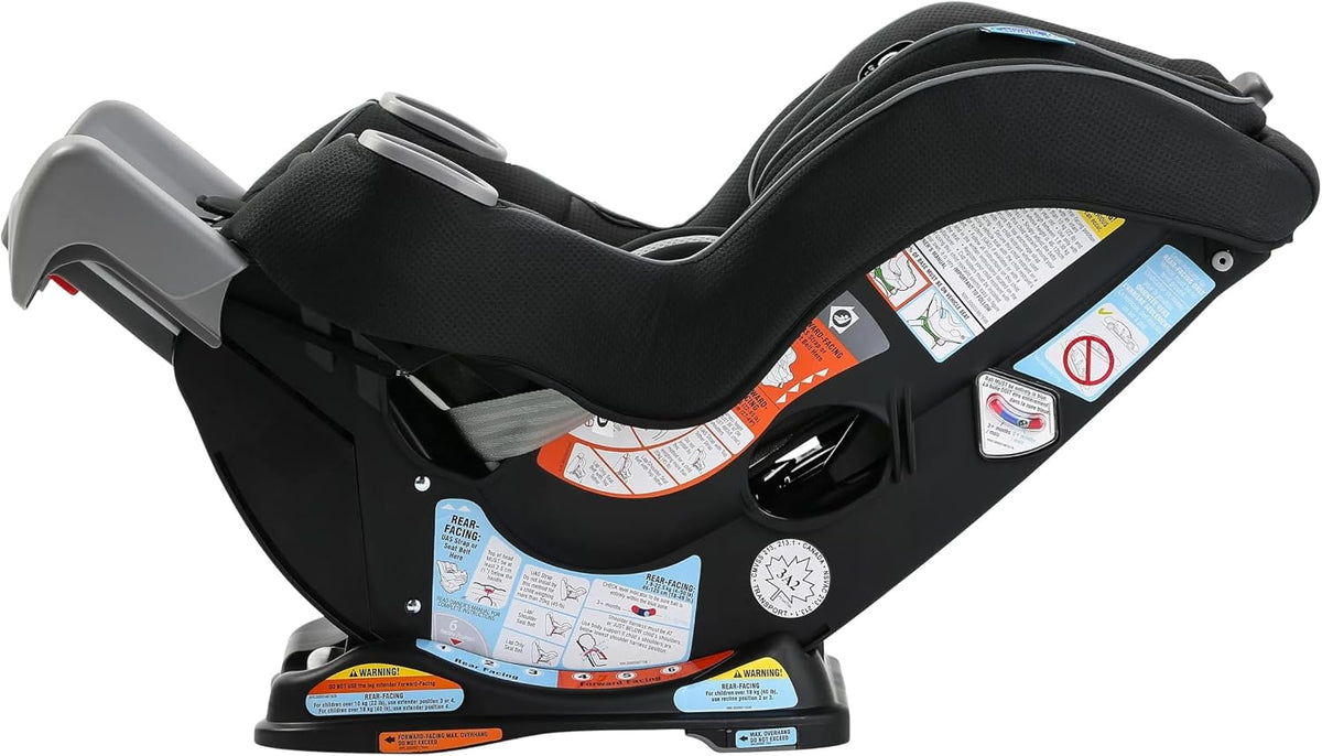 Graco Extend2Fit Convertible Car Seat, 2-in-1 Forward & Rear-Facing Baby Car Seat, 1.8-30 kg (4-65 lb), Titus