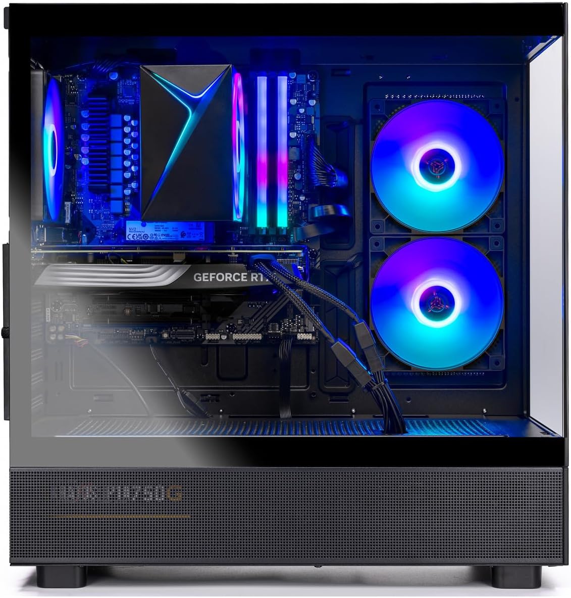 Skytech Shadow Gaming PC, Intel i5 13400F 2.5 GHz (4.6GHz Turbo Boost), NVIDIA RTX 4060 8GB GDDR6X, 1TB NVME, 32GB DDR5 RAM 5200 RGB, 650W Gold PSU, Wi-Fi, Win 11 Home