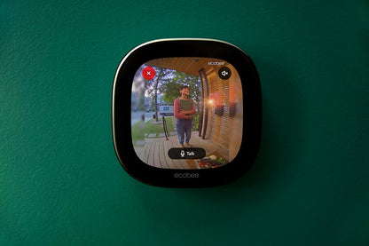ecobee Smart Video Doorbell Camera (Wired) - with Industry Leading HD Camera, ecobee Smart Security, Night Vision, Person and Package Sensors, 2-Way Talk, and Video & Snapshot Recording