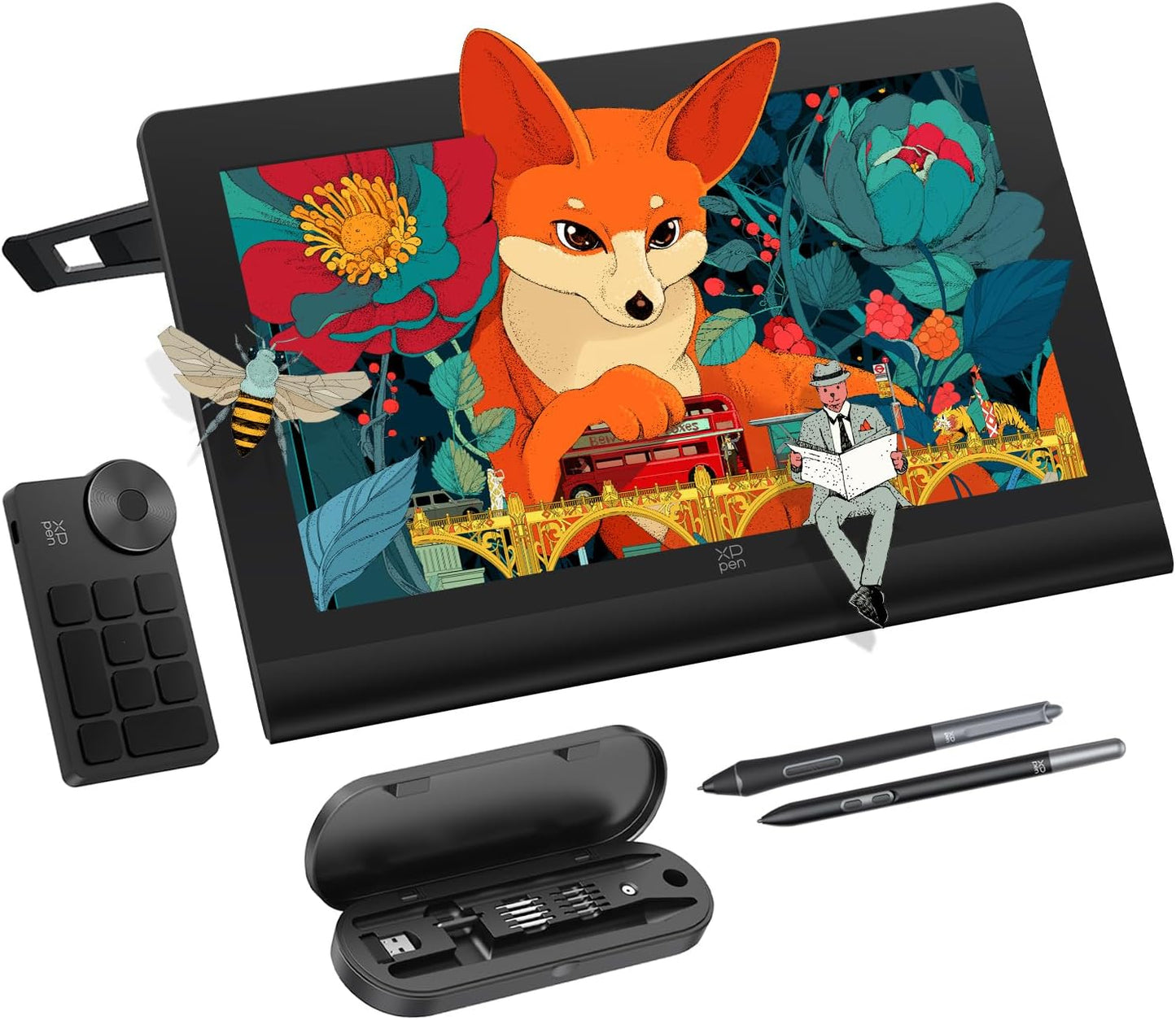 XPPen Artist12 Pro 11.6" Drawing Tablet with Screen Pen Display Full-Laminated Graphics Tablet with Tilt Function Battery-Free Stylus and 8 Shortcut Keys(8192 Levels Pen Pressure and 72% NTSC)