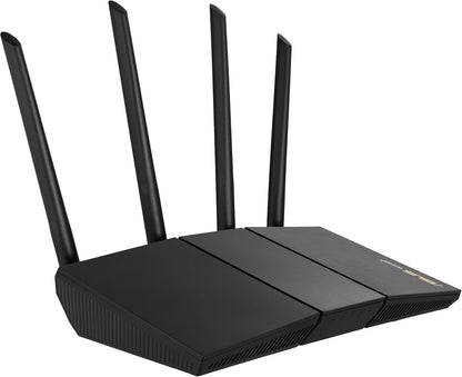 ASUS AX3000 WiFi 6 Router (RT-AX57) - Dual Band Gigabit Wireless Internet Router, Gaming & Streaming, AiMesh Compatible, Included Lifetime Internet Security, Parental Control, MU-MIMO, OFDMA
