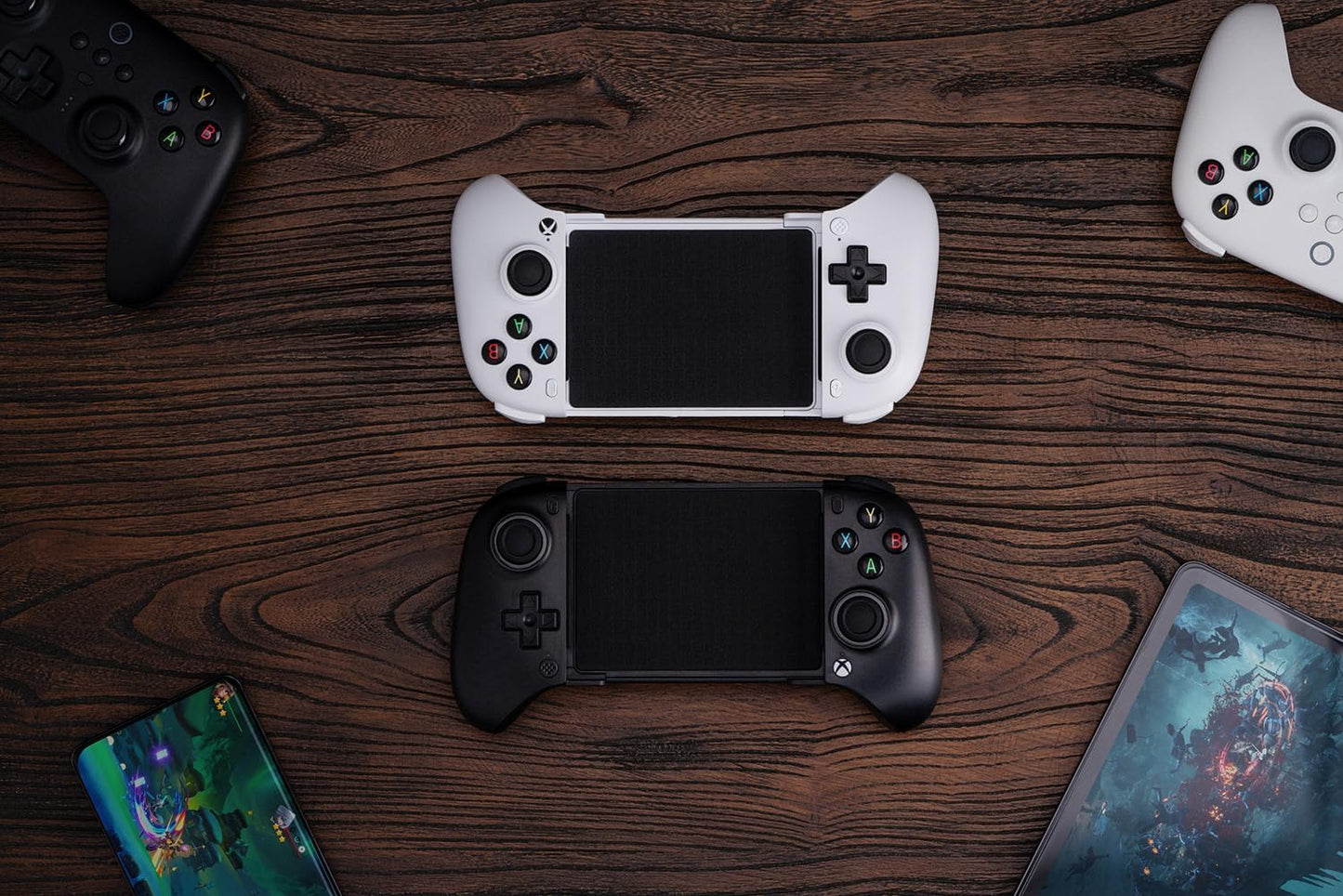 8BitDo Ultimate Mobile Gaming Controller for iPhone, Apple, Android & Xbox Cloud Gaming, Bluetooth Gamepad with Hall Effect Joysticks, 2 Pro Back Buttons, Officially Licensed (Black)