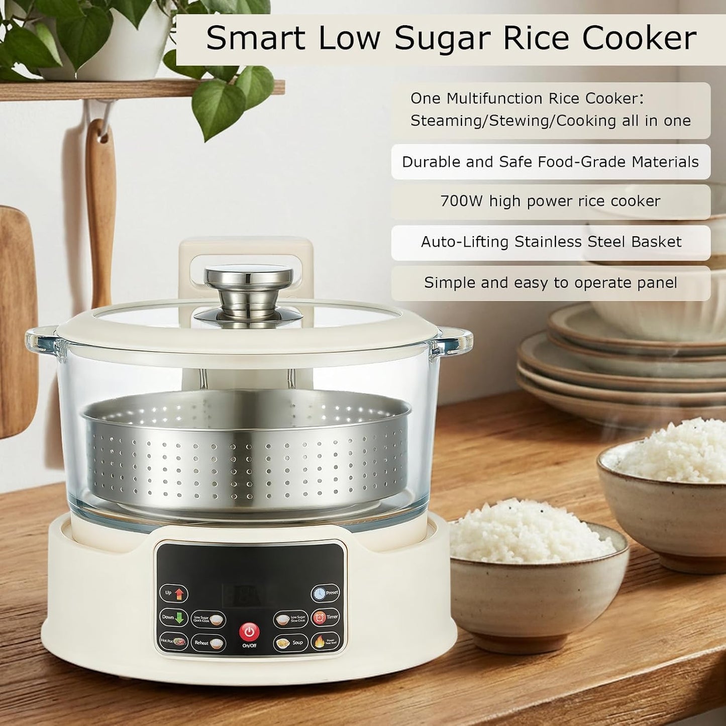 Low Sugar Rice Cooker -